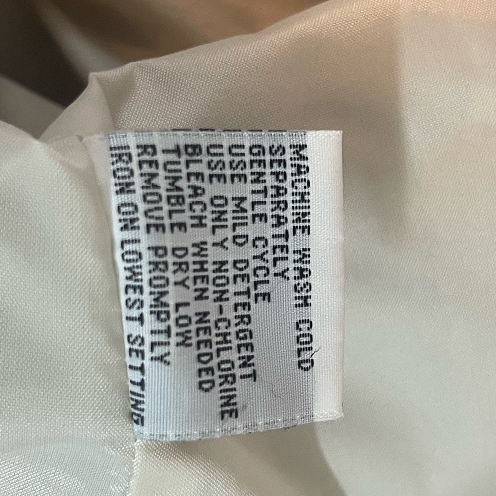 Men's Vintage Beige and Cream Jacket XL - Picture 7 of 8
